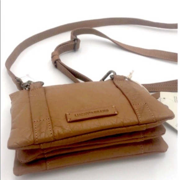 Lucky Brand🍀Genuine Leather Chira Convertible Bag - Picture 10 of 10